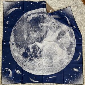 Clair De Lune 100% Silk Scarf [SOLD]